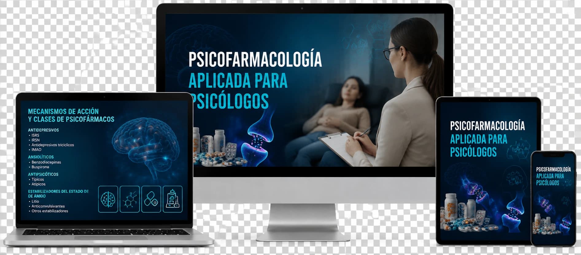 Especialización en Psicofarmacología Aplicada para Psicólogos